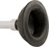 PlumbCraft 14-18-in. Stow-Away Plunger, Heavy Duty Toilet Plunger with Adjustable Handle, 7503500