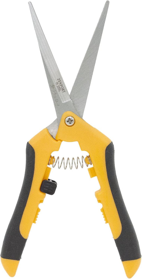 Zenport H355L Hydroponic Long Microblade Pruner, Stainless Steel Blade for Precision Cutting