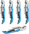 Professional Waiter Corkscrew Wine Openers Set (4 PCS) with Heavy Duty Stainless Steel Hinges for Bartenders