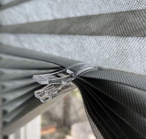 8 Clips for Pleated Shades Window Shade Clips