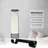 Wall Mount Ironing Board Hanger, Organizer Rack for Laundry Rooms, Space-Saving Storage with Screws (Black)
