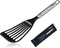 KSENDALO Thin Kitchen Spatula Turner for Egg, Fish, Slotted Flexible Plastic Spatula for Nonstick Cookware, Ideal