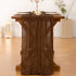 Summer 120 inch 10FT Socomi Brown Coffee Cheesecloth Table Runner Boho Rustic Gauze Cheese Cloth Sheer Runner