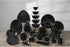 G.E.T. 0180-BK-EC Melamine Rice/Cone Bowl, 8 Ounce, Black (Set of 4)