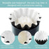 Boao Reusable Wax Melt Liners, Leakproof Cups for Scented Candle, 25 Pieces, Paper Holders for Electric Melter (Blue)