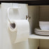 12.4 Inches Steel(White,1 Yaocom Cabinet Door Paper Towel Holder Camper Under Sink No Drilling Paper Towel Storage
