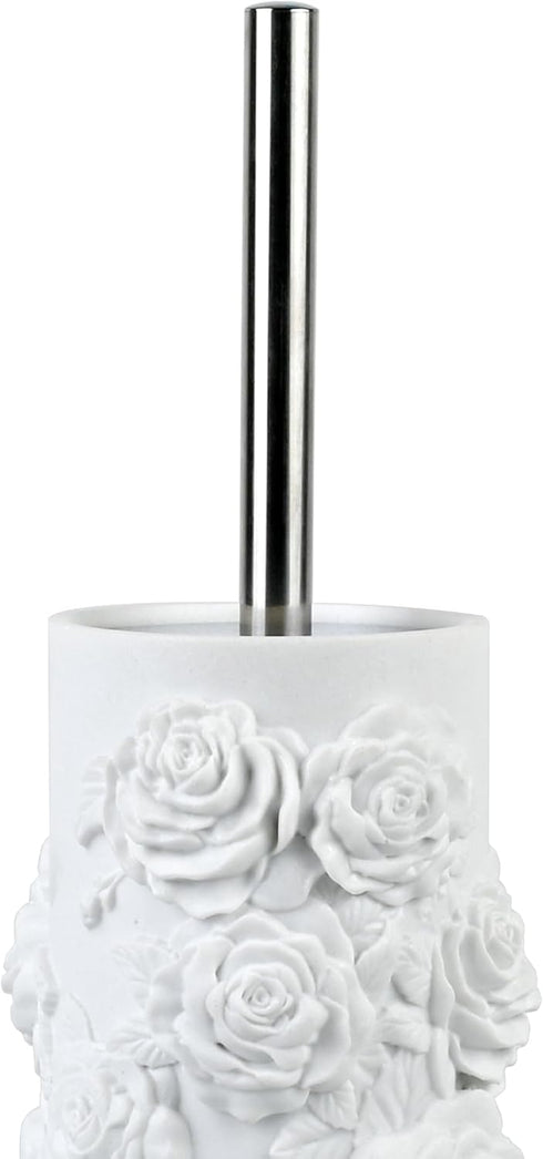 Set Toilet Brush and Holder for Bathroom, Stylish and Durable Cleaning Tool with Modern Design, Compact for Efficient