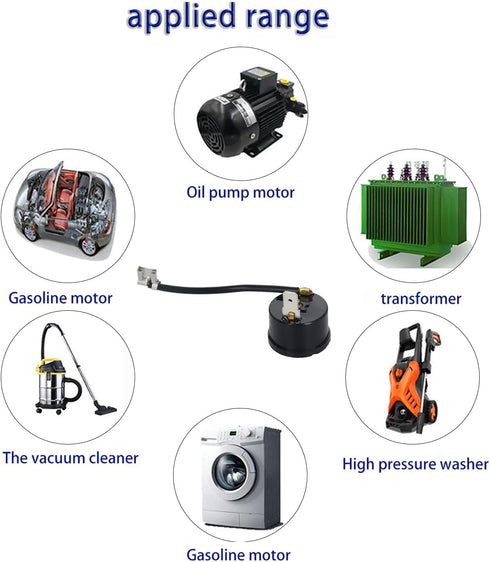Othmro 1Pcs Compressor Protector - Thermal Overload Protector for 1500W Car Refrigerator and Portable Freezer