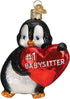 Old World Christmas Best Babysitter Glass Blown Ornaments for Christmas Tree