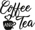 Ferraycle Coffee Sign Metal Hanging Wall Art, 12 x 10.2 Inch Black Wall Decor Cafe Bar Letter Sign for Cafe Farmhouse