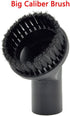 EZ SPARES Universal Vacuum Cleaner Soft Dust Big Caliber Brush, 32mm 1 1/4" Diameter, Fits Most Brands for Cleaning