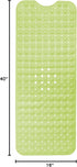 ENKOSI Large Non Slip Bath Mat - Extra Long 40 x 16 Inch Bathroom Mats for Tub, Anti Slip Green Bathmats
