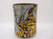 Kutani Yaki Japanese Teacup, Gold Plum Design.