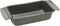 Healthy Meat Loaf Pan Set Ecolution Bakeins – Loaf Pan and Perforated Tray – Heavy Duty Carbon Steel – Gray – 9” x
