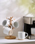 6, 13 oz Set, famiware Coffee Mugs for Mug Dringking Cup with Handle for Coffee, Tea, Cocoa, Milk, Milkyway serise