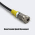 External Soda Water Maker Machine Fill Station Adapter, 98 Inches Hose Kit with Quick Disconnect Connector TR21-4