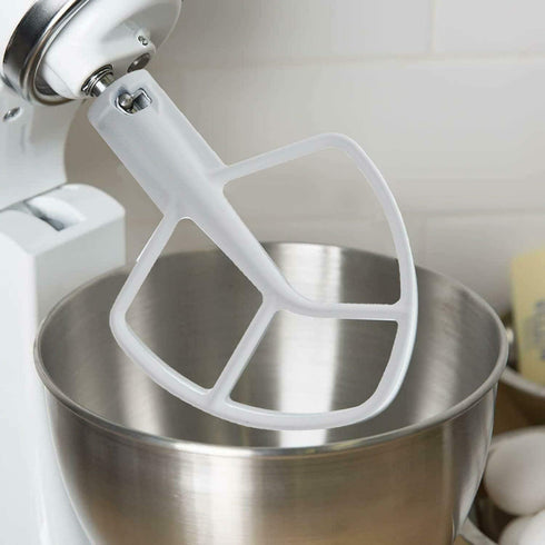K5AB K5SS Coated Flat Beater Replacement for Kitchenaid 5 Qt Bowl Mixer, Paddle Attachment