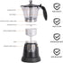 6 3cup LAOION Cuban Coffee Maker, or Electric Espresso Coffee Maker, Portable Cafeteras Electricas Modernas, Electric