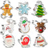 Christmas Cookie Cutters Set of 9, Stainless Steel Shapes including Star, Tree, Angel, Bell & More