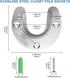 6-Pack Stainless Steel Closet Rod Brackets, U-Shaped Heavy Duty Flange Sockets for 1-1/4 Inch Rods, Rust-Proof Holders