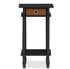 Furinno 17017 Turn-N-Tube End Table - 1-Pack, Espresso Color