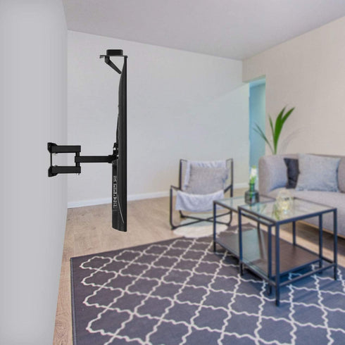 12 13.2 lb Mount-It! Above TV Shelf for Wall Mounted TV Adjustable No-Drill TV Top Shelf for Cable Box & Streaming