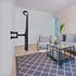 12 13.2 lb Mount-It! Above TV Shelf for Wall Mounted TV Adjustable No-Drill TV Top Shelf for Cable Box & Streaming