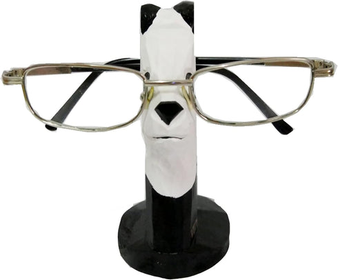 Red Dollar Handmade Wood Carved Animal Eyeglass Holder, Sunglasses Display Stand, Nightstand Home Office Desk Decor