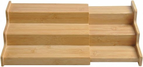 JinDoWin Countertop,15.7 Inch (1 Pack, Spice Rack Organizer For Cabinet, Spice Organization For Cabinet, Spice Rack