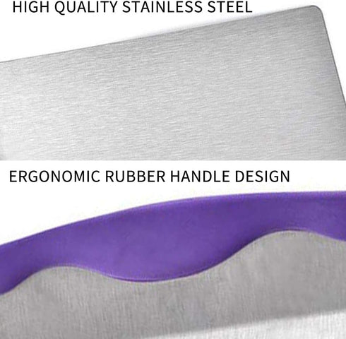 Cake Safe Lifter - 10" x 8" Stainless Steel Pizza Transfer Shovel - Square Cake Tray Moving Plate Tool Cookie Spatula