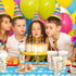Uikeleexm 54 108 Inch(3 Blue Sky White Clouds Birthday Party Supplies Cartoon Story Tablecloth Party Table Cover