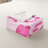 90"X90" Erosebridal Cowgirl Throw Blanket Cute Kawaii Pink Cowgirl Queen Fleece Blanket Gifts For Girls Women Cowboy