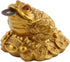 Hilitand Money Frog Toad Decoration, Chinese Feng Shui Wealth Lucky Money Frog Statue for Home Office Decoration