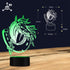 The Geeky Days Horse Modern Lighting - 3D Optical Illusion Light USB Night Lamp for Home Table Desk Decor