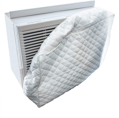 Sturdy Covers Indoor AC Cover Defender, Insulated Air Conditioner Unit Cover (White, 14 x 21 x 4)
