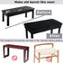 Velvet2-Person (27.5"- 36.5") (12"- 16") SINOSSO Soft Piano Bench Cover, Lx W Rectangle Stretch Washable Stool