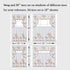 GOHD 3pcs Kitchen Curtain/Cafe Curtain Set - Farmhouse Air-Brushed Flying Butterfly Design (Swag and 24 inches Tiers)