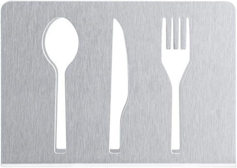 Fdit Stainless Steel Napkin Holder, Decorative Paper Cocktail Rack for Kitchen Countertops, Dinner Tables Organizer