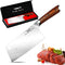 Ultra Sharp 7 inch Cleaver Knife, High Carbon German Stainless Steel Butcher Knife for Kitchen and Restaurant