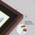 8.5x11 11x14 Mat,1 Pack Diploma Frames with Mat or without Certificate Document Frame with Real Glass for Wall