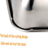 Heavy Duty Stainless Steel Baking Pans, Sheet Pan, Cookie Sheet, Hotel Pan, Dishwasher Safe by Meleg Otthon