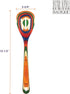 Totally Bamboo Baltique Marrakesh Collection 12-1/2" Wooden Slotted Cooking Spoon, Safe for Nonstick Cookware