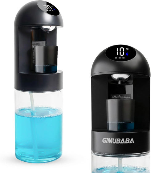 Upgraded Automatic Mouthwash Dispenser with 4 Dispensing Levels for Bathroom-GIMUBABA Smart Mouth