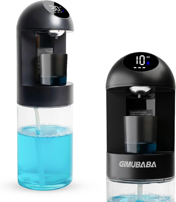 Upgraded Automatic Mouthwash Dispenser with 4 Dispensing Levels for Bathroom-GIMUBABA Smart Mouth