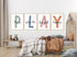 Baccone 8x10 Inch Set 4 Kids Playroom Wall Art Boys Room Wall Decor Childrens Playroom Canvas Prints Baby Boy Kids Room