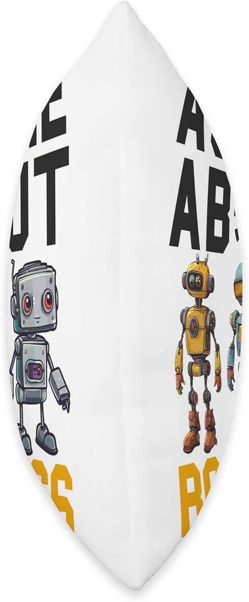 Robotics Funny Robot Engineer Men Boy Women Robotic Coach Throw Pillow by Robotics Robot Engineer Funny Appreciation
