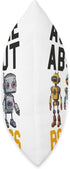 Robotics Funny Robot Engineer Men Boy Women Robotic Coach Throw Pillow by Robotics Robot Engineer Funny Appreciation