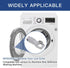 2Pcs MFG63099101 Washer Door Lock Strik for LG/Kenmore Washing Machine, Door Latch Hook Locker Replacement Part
