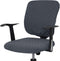 Office Chair Cover Universal Rotating Chair Slipcovers Stretch Removable Protector Computer Chair Seat Cover (Grey)