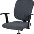 Office Chair Cover Universal Rotating Chair Slipcovers Stretch Removable Protector Computer Chair Seat Cover (Grey)